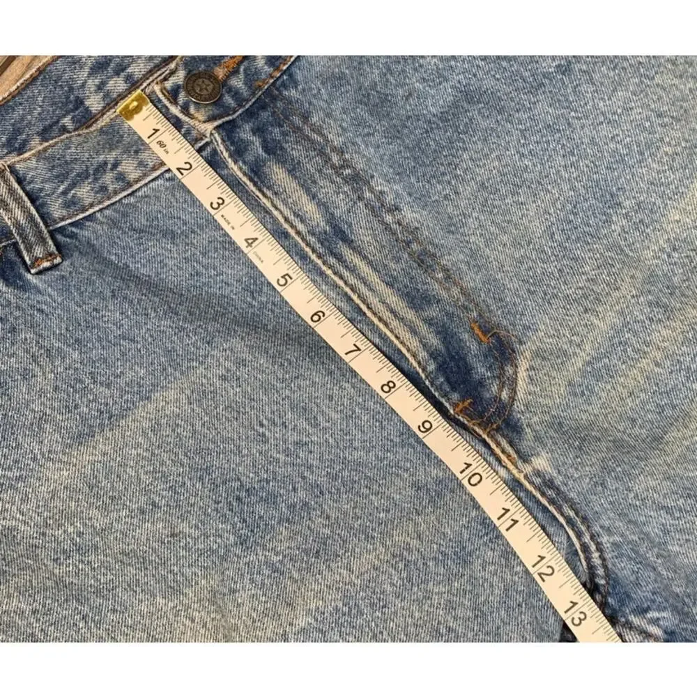 CE Schmidt Workwear Mens Jeans Heavyweight Carpenter Denim 46x30 Medium‎ Wash